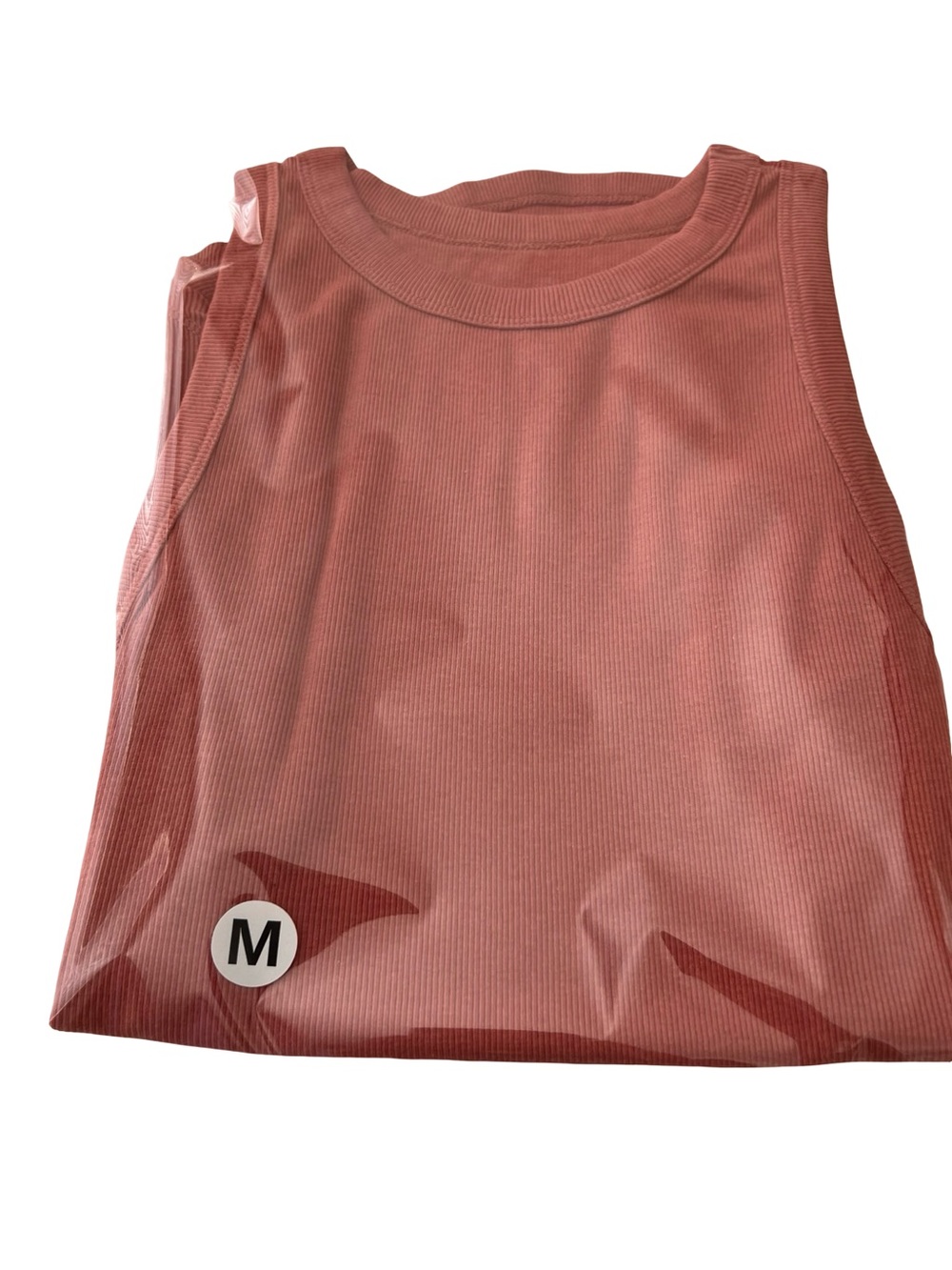 Women's Ribbed Racerback Tank Top - Picture 7 of 7